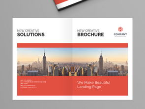 紅色大氣企業形象畫冊設計 打造卓越品牌宣傳載體