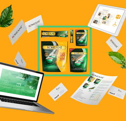 Romaini 速溶咖啡品牌形象重塑 專業Logo設計與網站設計服務